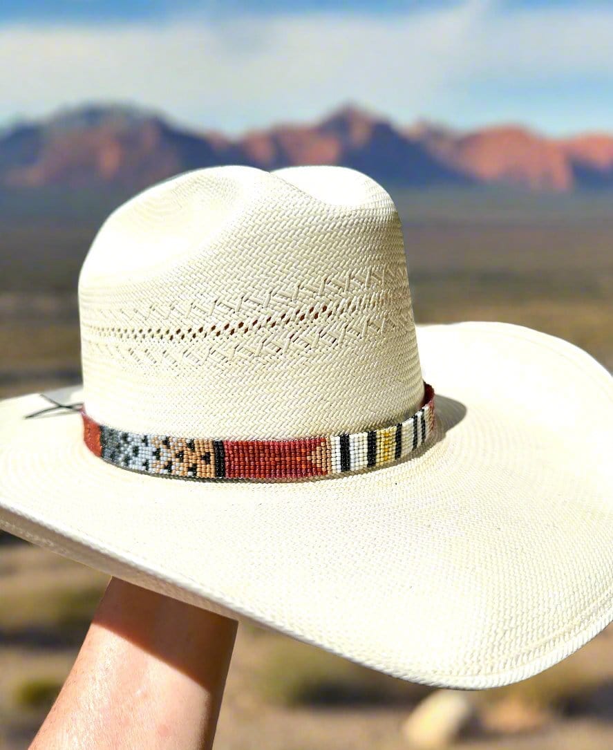 Bridger Leather Hatband American Kestrel Hatband