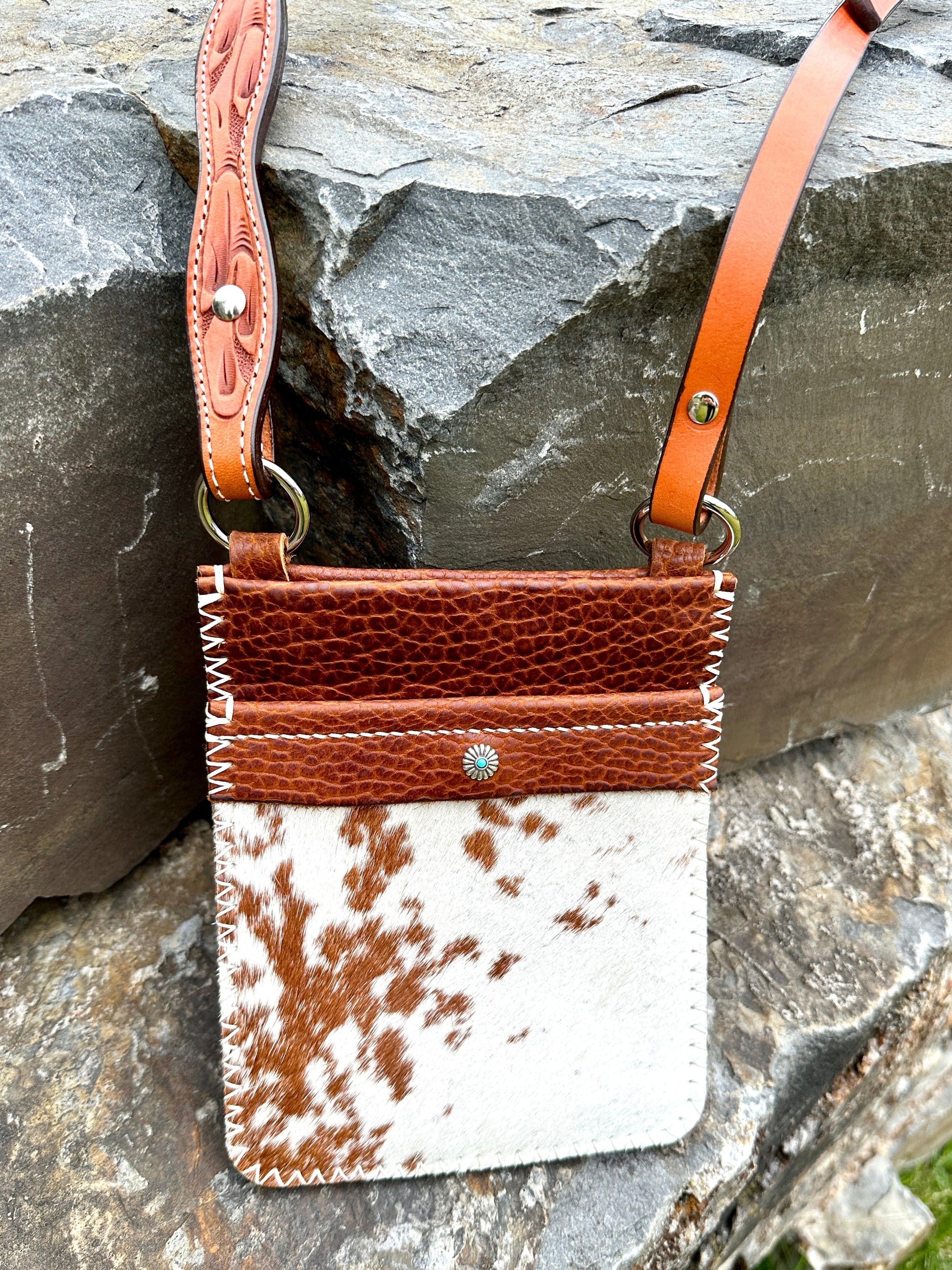 Bridger Leather Crossbody Bag “Don’t Rein Me In” Cathay Max Crossbody, Limited Edition