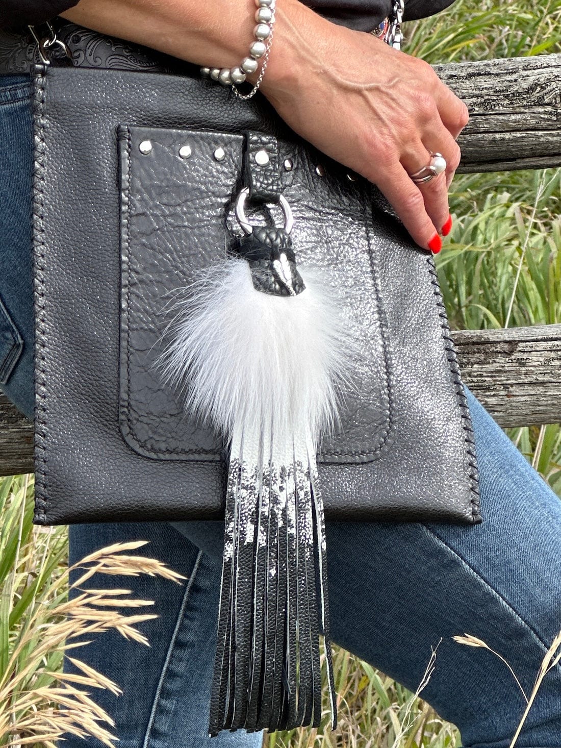 Bridger Leather Crossbody Bag Fly Like an Eagle - Made to Order