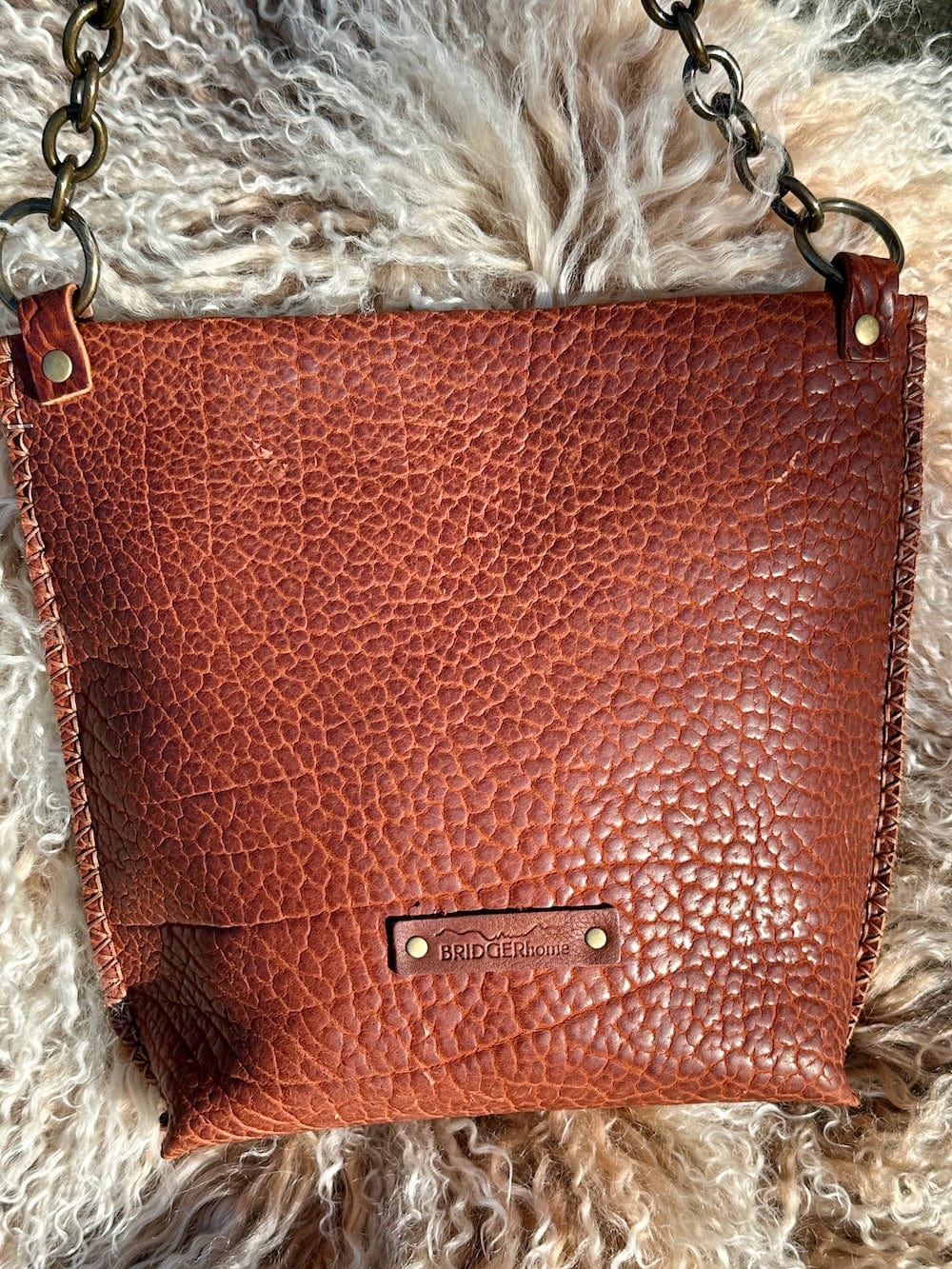 Bridger Leather Shoulder Bag Foxy "Little Fawn" Shoulder Bag