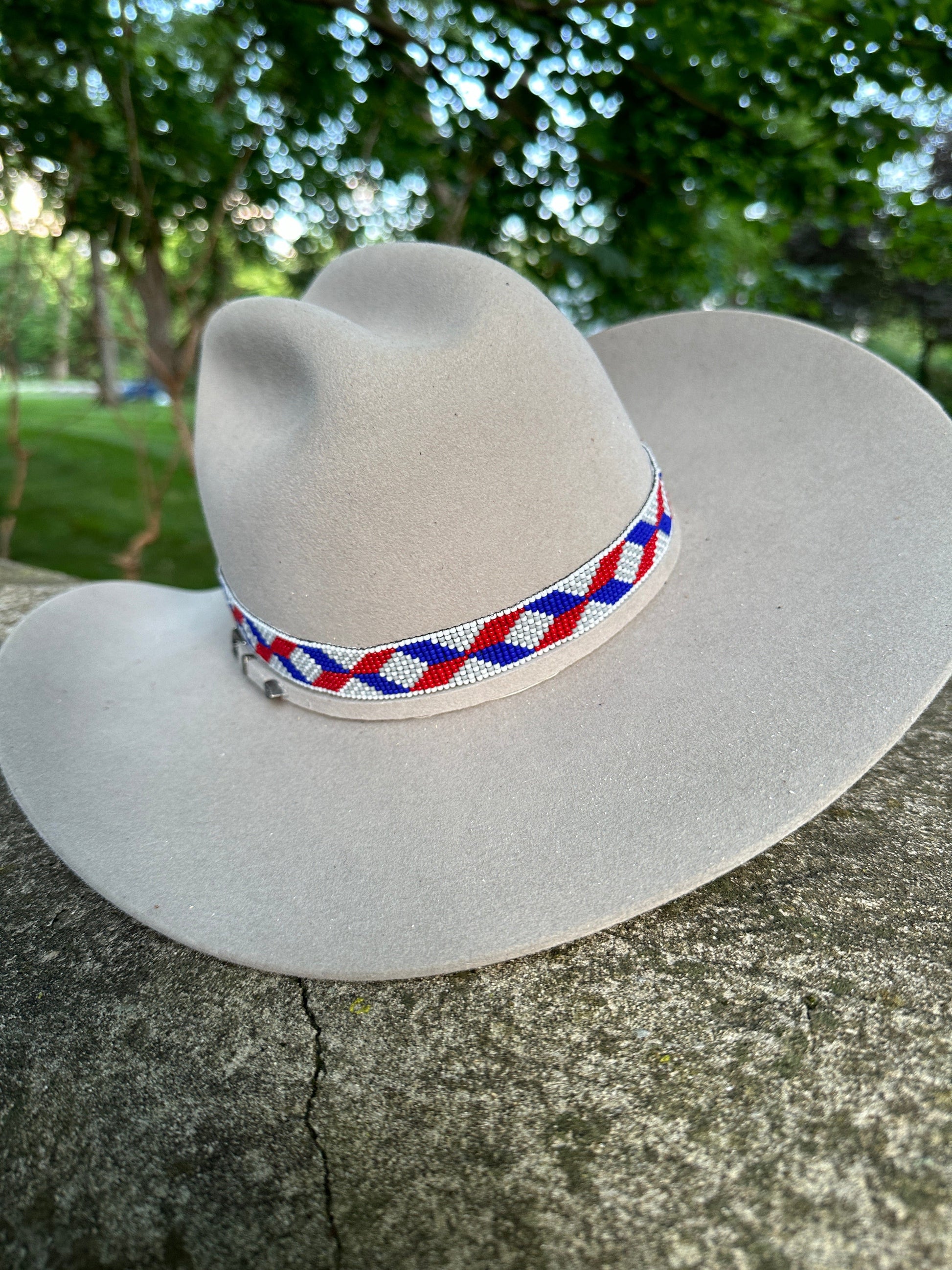 Bridger Leather Independence Day Hatband