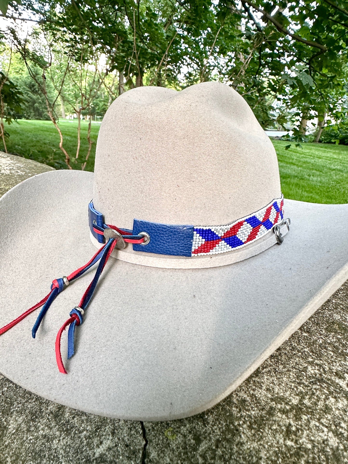 Bridger Leather Independence Day Hatband