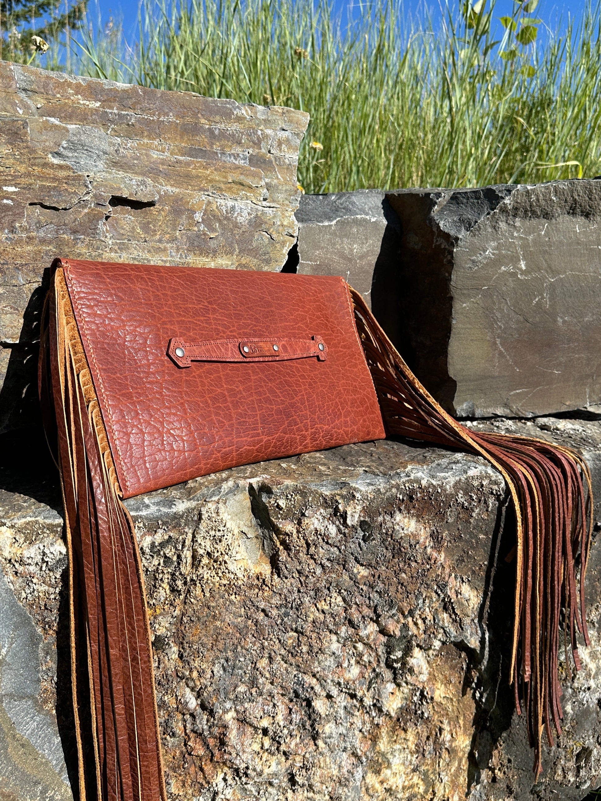 Bridger Leather Clutch The Bangtail Clutch - CURRENTLY Made to Order